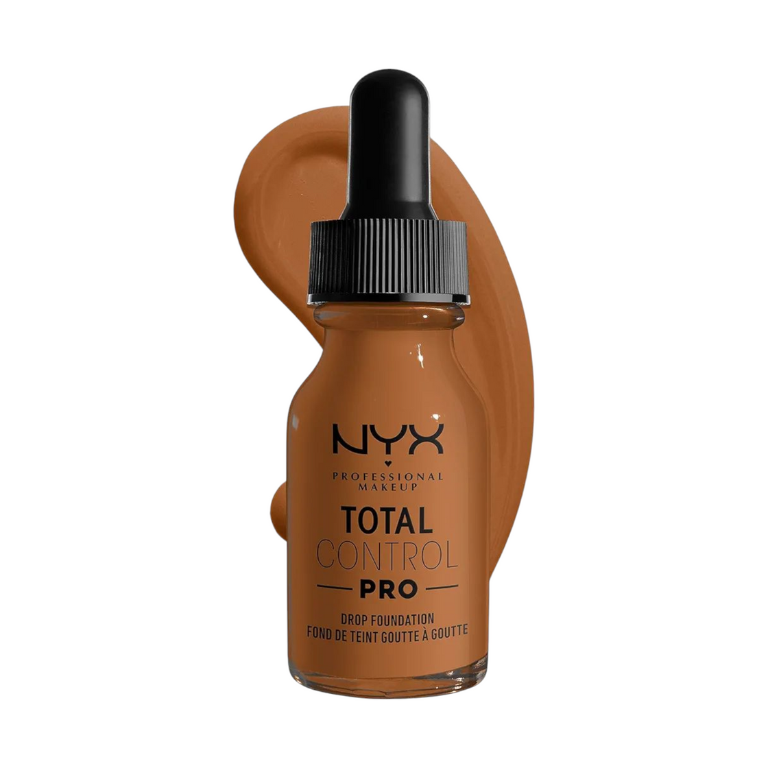 6 тональных средств NYX Total Control Drop Pro Foundation - МИНДАЛЬ