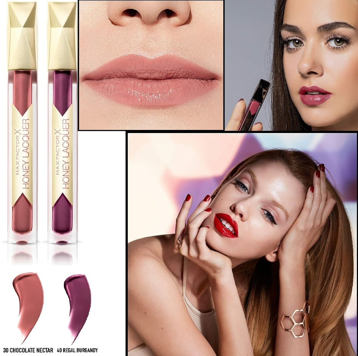Max Factor Colour Elixir Honey Lacquer 40 Regal Burgundy