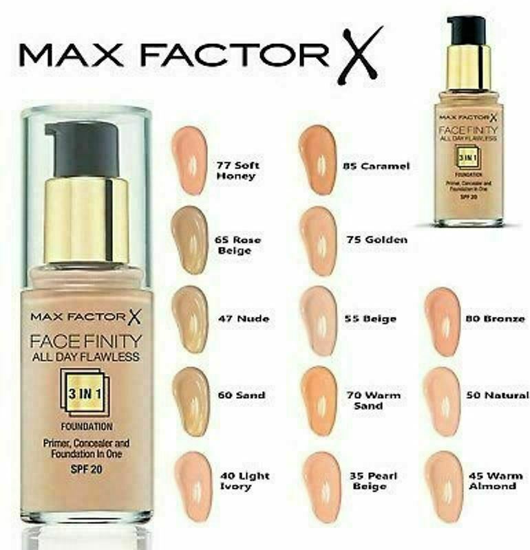 Max Factor Facefinity All Day Flawless 3 in 1 Foundation - variants
