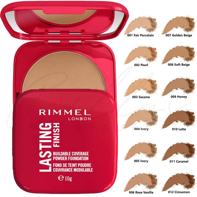 Rimmel Lasting Finish Powder Foundation - 009 HONEY