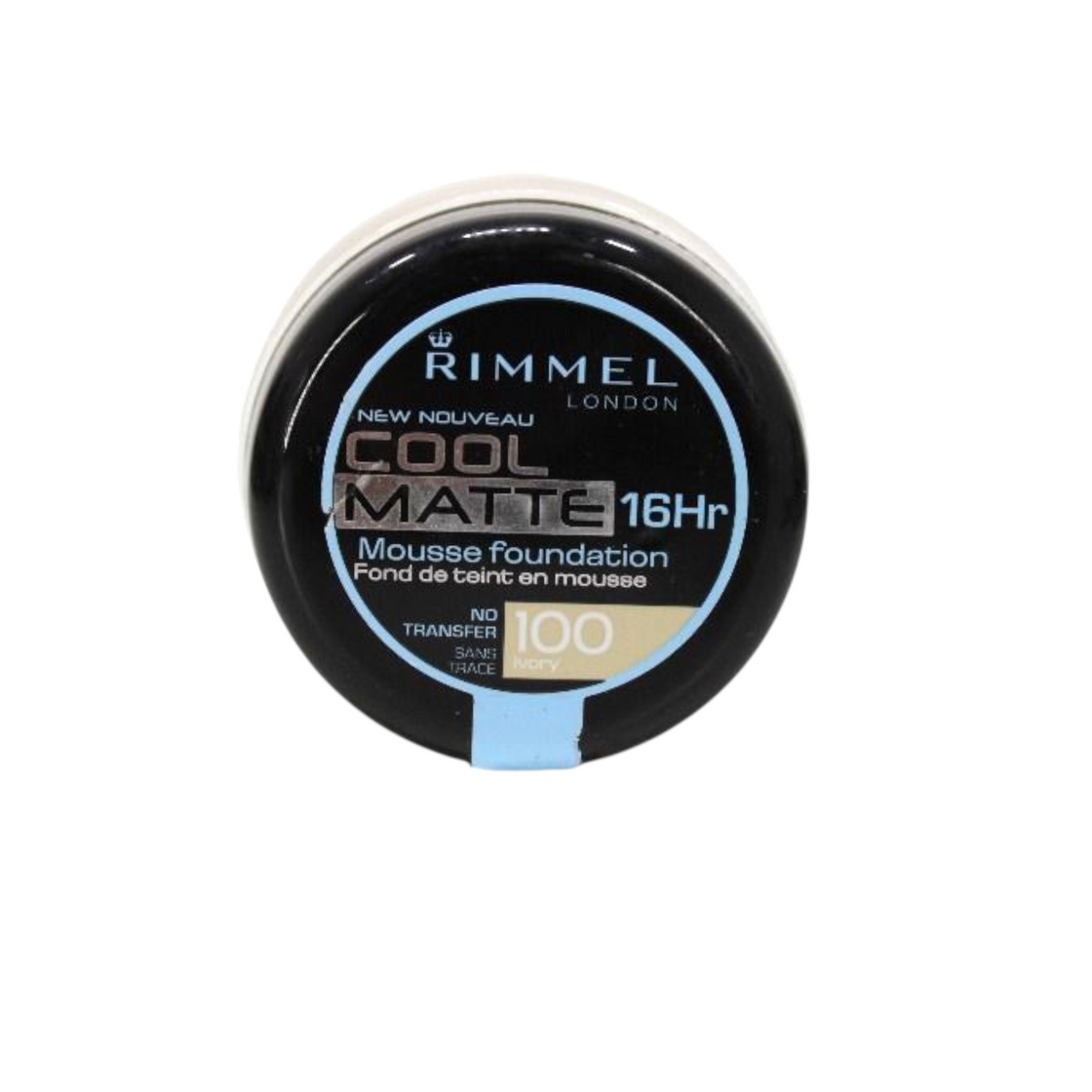 Rimmel Mousse Cool Matte 16H тональная основа (18 мл) - 100 IVORY