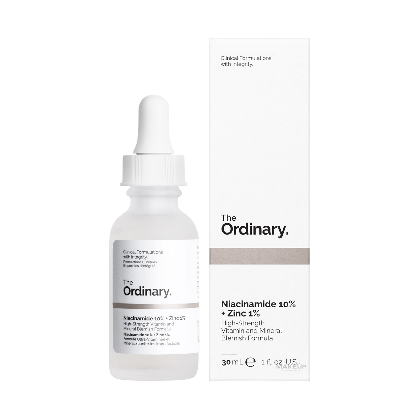 THE ORDINARY NIACINAMIDE 10% + ZINC 1% SERUM 30ML