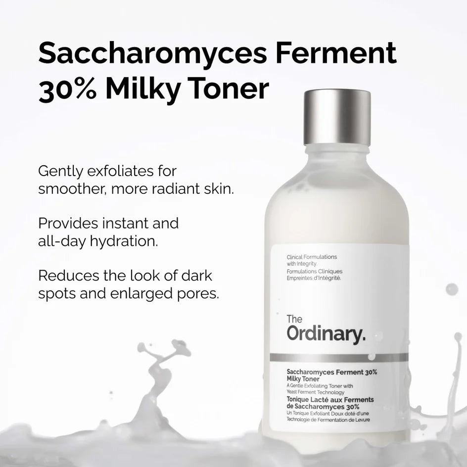 THE ORDINARY SACCHAROMYCES FERMENT 30% MILKY TONER 100ML
