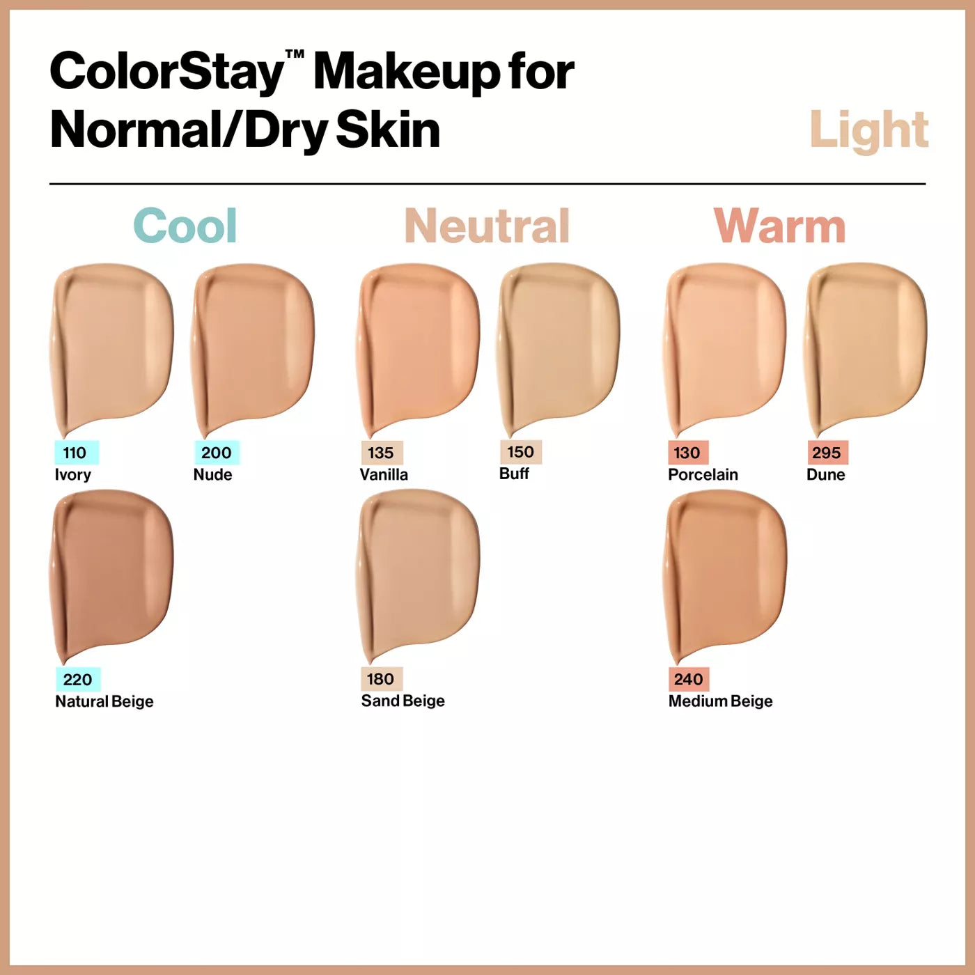 REVLON COLORSTAY SOFTFLEX NORMAL/DRY SKIN WITH PUMP SHADE 220 NATURAL BEIGE